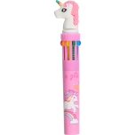 10-värviline pastakas "Unicorn Multi Pen" / roosa