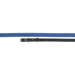 Värvilised, nailonist sisuga kummigrip ratsmed "Aviemore" / full (137cm, 16mm) must-sinine