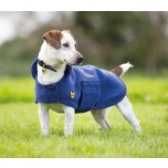 Digby & Fox kuivatusjope koerale "Towel Coat" / tumesinine