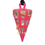 Riputatav mänguasi hobustele "Slowfeeder Carrot" / roosa