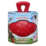 Õunalõhnaline mängupall hobustele ja koertele "Jolly Ball" / punane