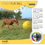 Mängupall hobustele "Maximus Power Play Ball" / kollane
